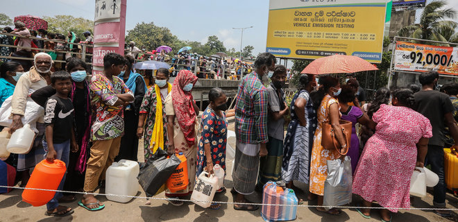 Прем’єр Шрі-Ланки оголосив про банкрутство країни. Говорить, війна в Україні погіршила ситуацію - Фото